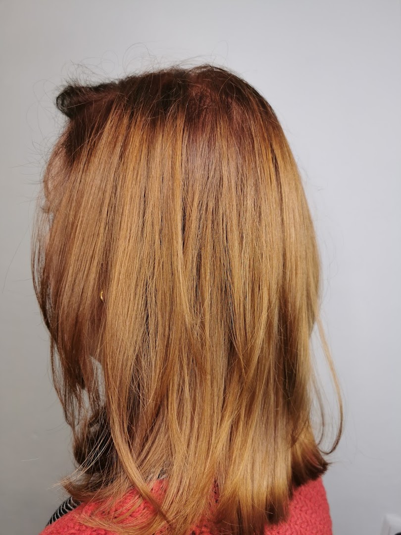 Kopertint met balayage, resultaat bij Karanfil Hair salon